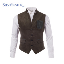 Anti wrinkle royal waistcoat suit vest men